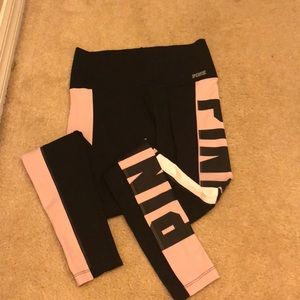 VS Pink leggings